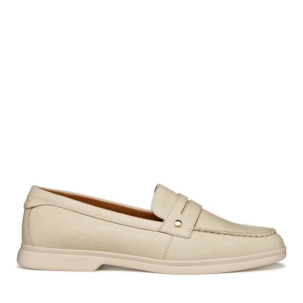 Lordsy Geox. Brązowe mokasyny damskie Geox. Za 367.99 zł.