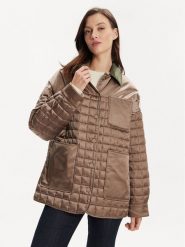 MAX&Co. Kurtka puchowa Idria 2416481012200 Beżowy Relaxed Fit. Brązowe kurtki damskie MAX&Co., bez wzorów, z puchu, bez kaptura. Za 949.99 zł.