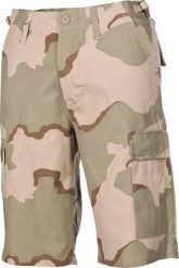 MFH Spodnie US Bermuda BDU Rip Stop 3 Farben desert XXL. Spodnie sportowe męskie MFH, m, bez wzorów. Za 206.00 zł.
