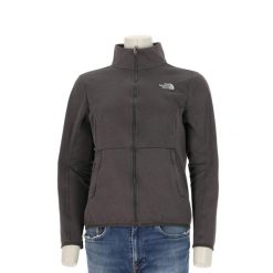Second life - Kurtka polarowa damska The North Face - Stan bardzo dobry. Szare kurtki damskie The North Face, l, bez wzorów, z materiału, bez kaptura, trekkingowe. Za 170.36 zł.