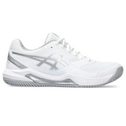 Damskie buty do padla Asics Gel-Dedicate 8. Białe obuwie sportowe damskie Asics, bez wzorów. Za 326.50 zł.