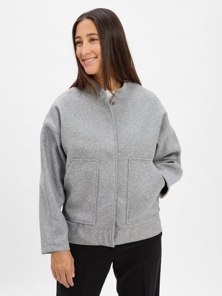 Noisy May Kurtka - Halston Kobiety szary, XS. Szare kurtki damskie Noisy may, xs, bez wzorów, bez kaptura. Za 349.95 zł.