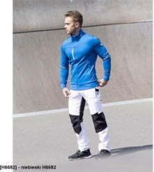 Ardon Stretchowa męska bluza ze stójką z technicznego materiału ARDONTOPLYRON nie elektryzuje się elementy odblaskowe niebieski H6682 4XL. Niebieskie bluzy męskie Ardon, m, bez wzorów, bez kaptura. Za 178.85 zł.