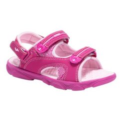 Sandały dziecięce Joma Ocean Jr. Brązowe sandały dziewczęce Joma, z gumy, bez zapięcia. Za 89.99 zł.