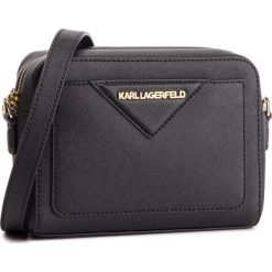 Torebka KARL LAGERFELD - 86KW3005 Black/Gold 997. Listonoszki damskie marki Carra. W wyprzedaży za 619.00 zł.