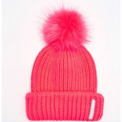 Czapka z pomponem - Pomarańczowy. Czapki i kapelusze męskie marki Cropp. W wyprzedaży za 24.99 zł.
