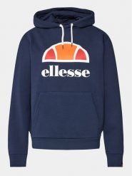 Ellesse Bluza Yuffie SRK12901 Granatowy Regular Fit. Niebieskie bluzy damskie Ellesse, bez wzorów, z bawełny, bez kaptura. Za 169.99 zł.
