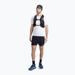 Koszulka do biegania męska Rossignol Sapa Tee. Białe koszulki sportowe męskie Rossignol, m, bez wzorów, bez kołnierzyka, bez ramiączek, do biegania. Za 269.99 zł.