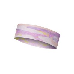 Opaska multifunkcyjna Buff Coolnet UV+ Slim. Fioletowe czapki i kapelusze damskie Buff, bez wzorów, sportowe. W wyprzedaży za 59.93 zł.