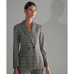 Marynarka w kratę - Wielobarwn. Szare żakiety damskie Reserved. Za 249.99 zł.