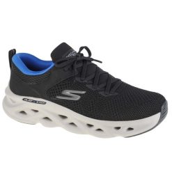 Buty do biegania męskie, Skechers Go Run Swirl Tech-Dash Charge. Czarne buty sportowe męskie Skechers, bez zapięcia, do biegania. Za 378.99 zł.