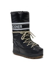 Bogner Śniegowce Les Arcs 1 D 32347404 Czarny. Czarne kozaki damskie Bogner, ze skóry. Za 2,739.00 zł.