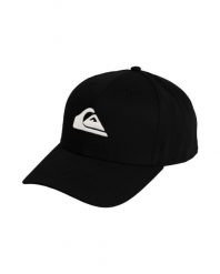 Czapka dla Mężczyzn DECADES Czarny. Czarne czapki i kapelusze męskie Quiksilver, bez wzorów, z bawełny. Za 94.99 zł.