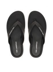 KARL LAGERFELD Japonki Kastor IV KL70206C Czarny. Czarne klapki męskie KARL LAGERFELD, ze skóry. Za 547.99 zł.