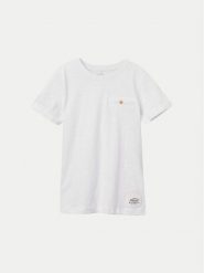 NAME IT T-Shirt Vincent 13201047 Biały Regular Fit. Białe t-shirty dla chłopców Name it, bez wzorów, z bawełny, bez ramiączek. Za 29.99 zł.