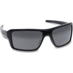 Okulary przeciwsłoneczne OAKLEY - Double Edge OO9380-1566 Polished Black/Prizm Black Iridium. Czarne okulary przeciwsłoneczne męskie Oakley, z tworzywa sztucznego. W wyprzedaży za 509.00 zł.