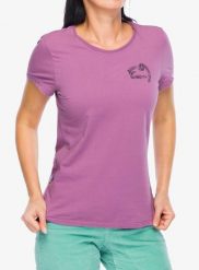 Koszulka wspinaczkowa damska E9 Winty. Fioletowe t-shirty damskie E9, m, bez wzorów, z bawełny, bez kołnierzyka. Za 180.29 zł.