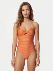 Roxy Strój kąpielowy Wavy Baby ERJX103793 Pomarańczowy. Brązowe kostiumy jednoczęściowe damskie Roxy, xs, bez wzorów, z syntetyku. Za 369.99 zł.