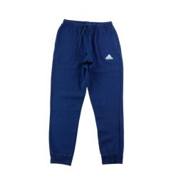 Second life - Adidas dresowe spodnie męskie Entrada 22 - Jak nowy. Niebieskie spodnie sportowe męskie Adidas, m, bez wzorów, z dresówki, do biegania. Za 85.16 zł.
