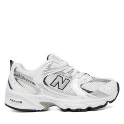 Sneakersy New Balance. Niebieskie trampki i tenisówki chłopięce New Balance, bez wzorów, bez zapięcia. Za 329.99 zł.