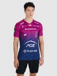 4F Koszulka meczowa replika wyjazdowa Liga Mistrzów CEV z sezonu 2024/25 męska 4F x Projekt Warszawa - multikolor XL. Koszulki sportowe męskie 4f, m, bez wzorów, z dzianiny, klasyczne, bez kołnierzyka. Za 189.99 zł.