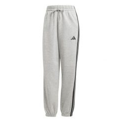 Damskie spodnie dresowe adidas Essentials 3-Stripes. Czarne obuwie sportowe damskie Adidas, bez wzorów, z dresówki, na fitness i siłownię. Za 236.00 zł.