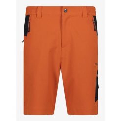 Spodenki turystyczne męskie CMP Nello. Brązowe krótkie spodenki sportowe męskie CMP, m, bez wzorów, trekkingowe. Za 156.99 zł.