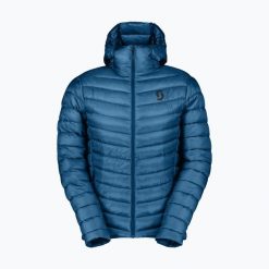 Kurtka ocieplana męska SCOTT Insuloft Tech Primaloft Hoody. Niebieskie kurtki sportowe męskie Scott, m, bez wzorów, z puchu, trekkingowe, primaloft. Za 589.99 zł.