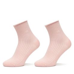 Skarpety długie Calvin Klein. Czerwone skarpety damskie Calvin Klein, bez wzorów. Za 59.99 zł.