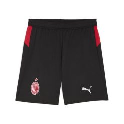 Męskie szorty AC Milan 25/26 PUMA Black For All Time Red. Czarne krótkie spodenki sportowe męskie Puma, m, bez wzorów, do piłki nożnej. Za 199.00 zł.