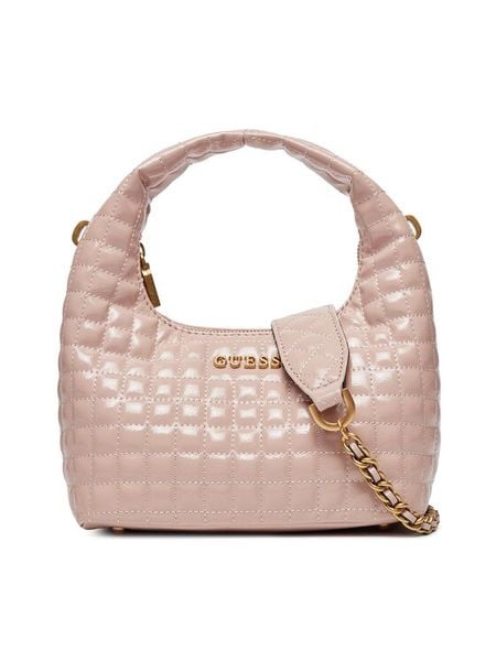 Guess Torebka HWQP91 87120 Różowy. Czerwone torebki do ręki damskie Guess, z aplikacjami, ze skóry, bez dodatków. Za 599.99 zł.