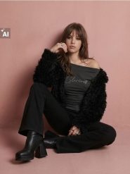 Koszulka z bawełną i napisem - szary. Szare t-shirty damskie Sinsay, l, bez wzorów, z bawełny, bez kołnierzyka. Za 25.99 zł.