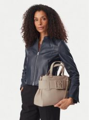 Armani Exchange Torebka XW000285 AF11902 U6208 Beżowy. Brązowe torebki do ręki damskie Armani Exchange, bez wzorów, ze skóry, bez dodatków. Za 729.99 zł.