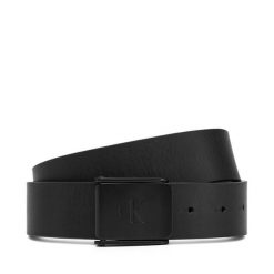 Pasek Męski Calvin Klein Jeans. Czarne paski damskie Calvin Klein Jeans, bez wzorów, z jeansu, casualowe. Za 209.99 zł.