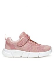 Geox Sneakersy J55DLB 07QBC C8172 D Różowy. Czerwone buty sportowe dziewczęce Geox, bez wzorów, z materiału, bez zapięcia. Za 159.99 zł.