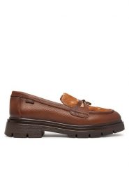 Hispanitas Loafersy New York BHI265188 C002 Brązowy. Brązowe mokasyny damskie Hispanitas, ze skóry. Za 684.99 zł.