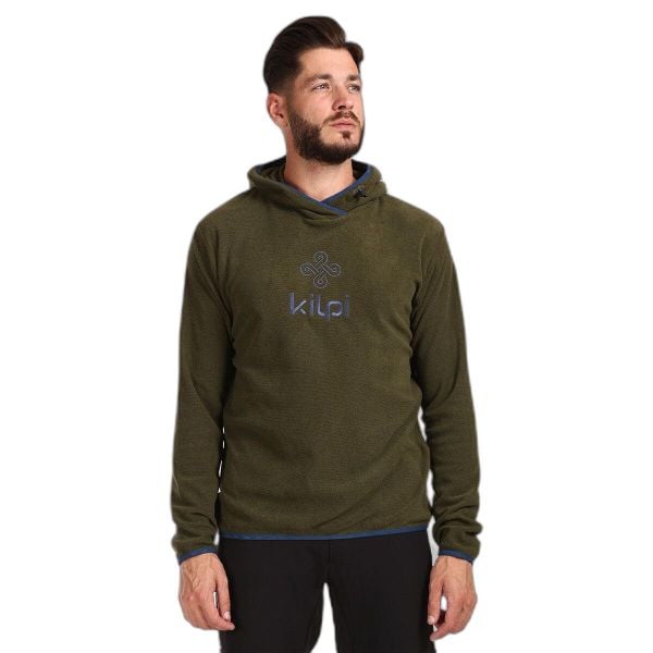 Bluza Kilpi Flond. Zielone bluzy męskie Kilpi, m, bez wzorów, z materiału, z kapturem. Za 138.03 zł.