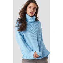 Trendyol Sweter Polo Knitted - Blue. Swetry damskie marki Trendyol. Za 100.95 zł.
