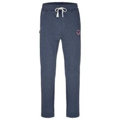 Spodnie dresowe LOAP Ednik męskie, S. Fioletowe spodnie sportowe męskie ZENZIMAT, m, bez wzorów, z dresówki, na fitness i siłownię. Za 96.66 zł.