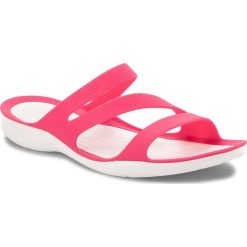 Klapki CROCS - Swiftwater Sandal W 203998 Paradise Pink/White. Klapki damskie marki Crocs. W wyprzedaży za 139.00 zł.