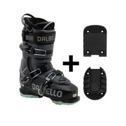 Buty narciarskie damskie DALBELLO CABRIO 85 MV W z GRIP WALK. Czarne obuwie sportowe damskie Dalbello, bez wzorów, narciarskie. Za 1,079.00 zł.