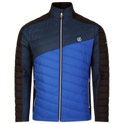 Kurtka Ocieplana Męska Descending. Niebieskie kurtki sportowe męskie Dare 2b, m, bez wzorów, z puchu, trekkingowe. Za 130.99 zł.