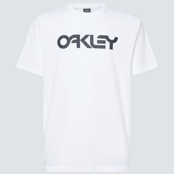 Koszulka Oakley Mark II. Białe koszulki sportowe męskie Oakley, l, bez wzorów, z bawełny, bez kołnierzyka, bez ramiączek, na fitness i siłownię. Za 134.50 zł.
