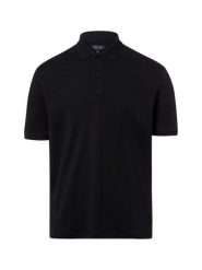 Andrew James koszulka polo Mężczyźni Bawełna czarny, M. Czarne koszulki polo męskie Andrew James, m, bez wzorów, z bawełny, bez kołnierzyka, bez ramiączek. Za 99.95 zł.