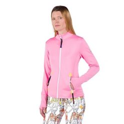 Bluza narciarska damska Rossignol Climi. Czerwone bluzy damskie Rossignol, na zimę, bez wzorów, bez kaptura. Za 839.99 zł.