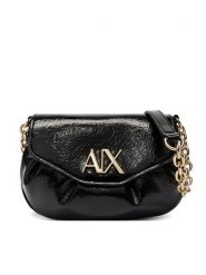 Armani Exchange Torebka XW002165 AF21363 UC001 Czarny. Czarne torebki do ręki damskie Armani Exchange, bez wzorów, ze skóry, bez dodatków. Za 459.99 zł.