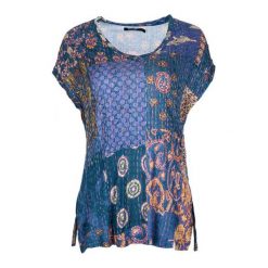 Desigual Desigual T-Shirt Damski S Niebieski. T-shirty damskie marki Desigual. W wyprzedaży za 186.00 zł.