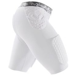 Szorty McDavid Hex. Białe krótkie spodenki sportowe męskie MCDAVID, l, bez wzorów, do piłki nożnej. Za 393.50 zł.