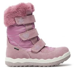 Śniegowce Primigi. Czerwone śniegowce dziewczęce Primigi, z gore-texu, bez zapięcia. Za 519.99 zł.