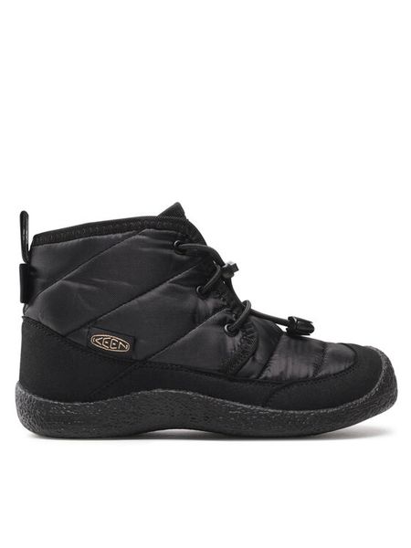 Keen Śniegowce Howser II Chukka Wp 1025513 Czarny. Czarne buty zimowe chłopięce Keen, bez wzorów, z materiału, bez zapięcia. Za 329.99 zł.